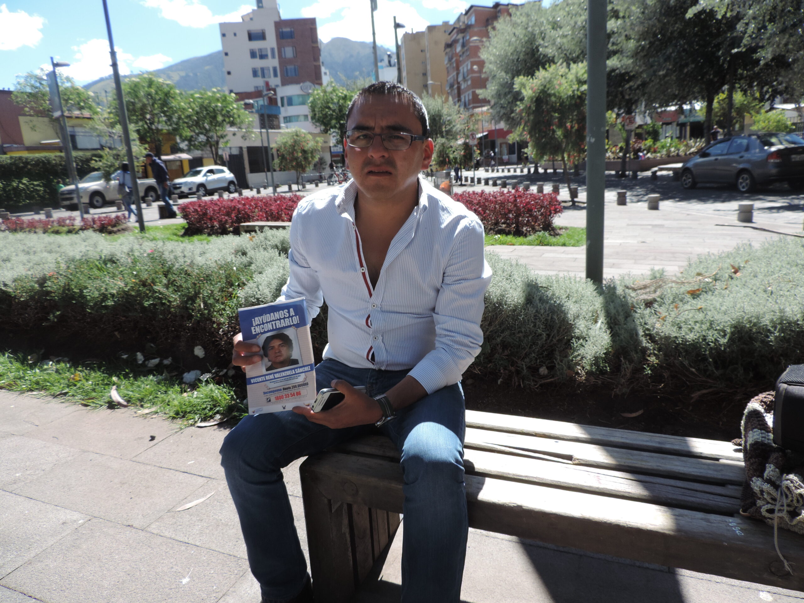 René Orlando Valenzuela lleva 17 años en la búsqueda de su padre