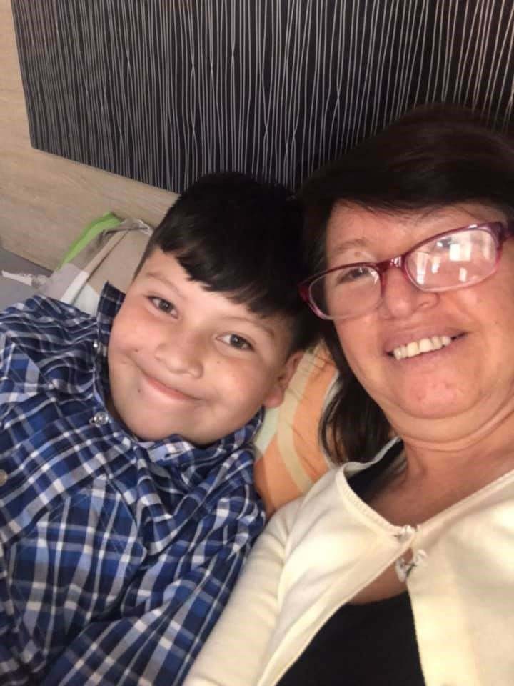 Lilia Acosta encontró a su hijo Joshua en Colombia después de dos años y cinco meses