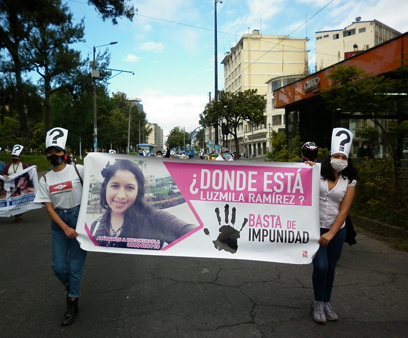 “Luzmila Ramírez no existe para el Estado, pero existe en cada entrevista que doy”