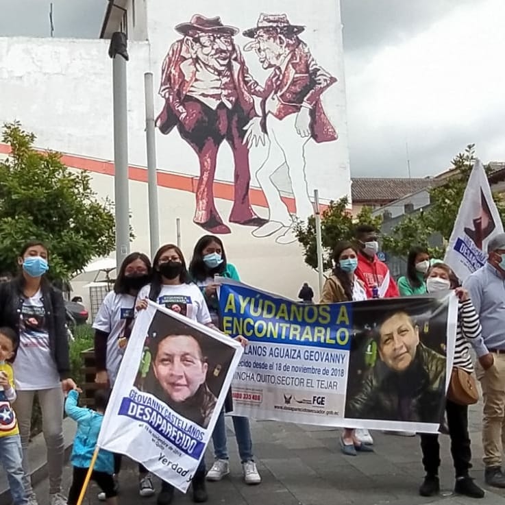 Tres años sin respuestas por la desaparición de Geovanny Castellanos