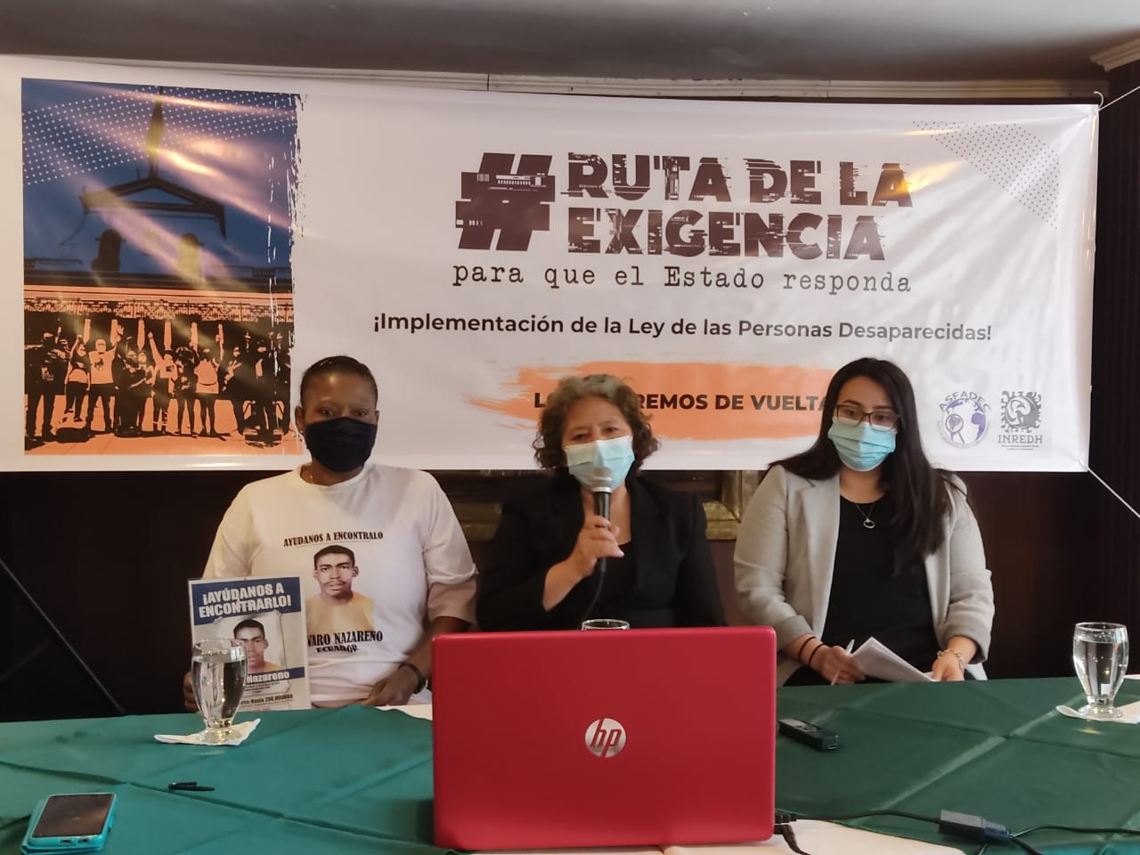 Ruta de la exigencia recorrerá siete instituciones del Estado para exigir la implementación de la Ley de Personas Desaparecidas