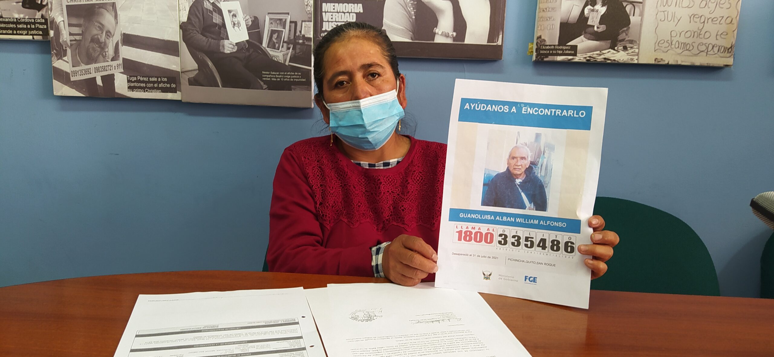 Seis meses sin rastro de Wiliam Guanoluisa desaparecido en el centro de Quito. Su familia continúa la búsqueda por todo el país
