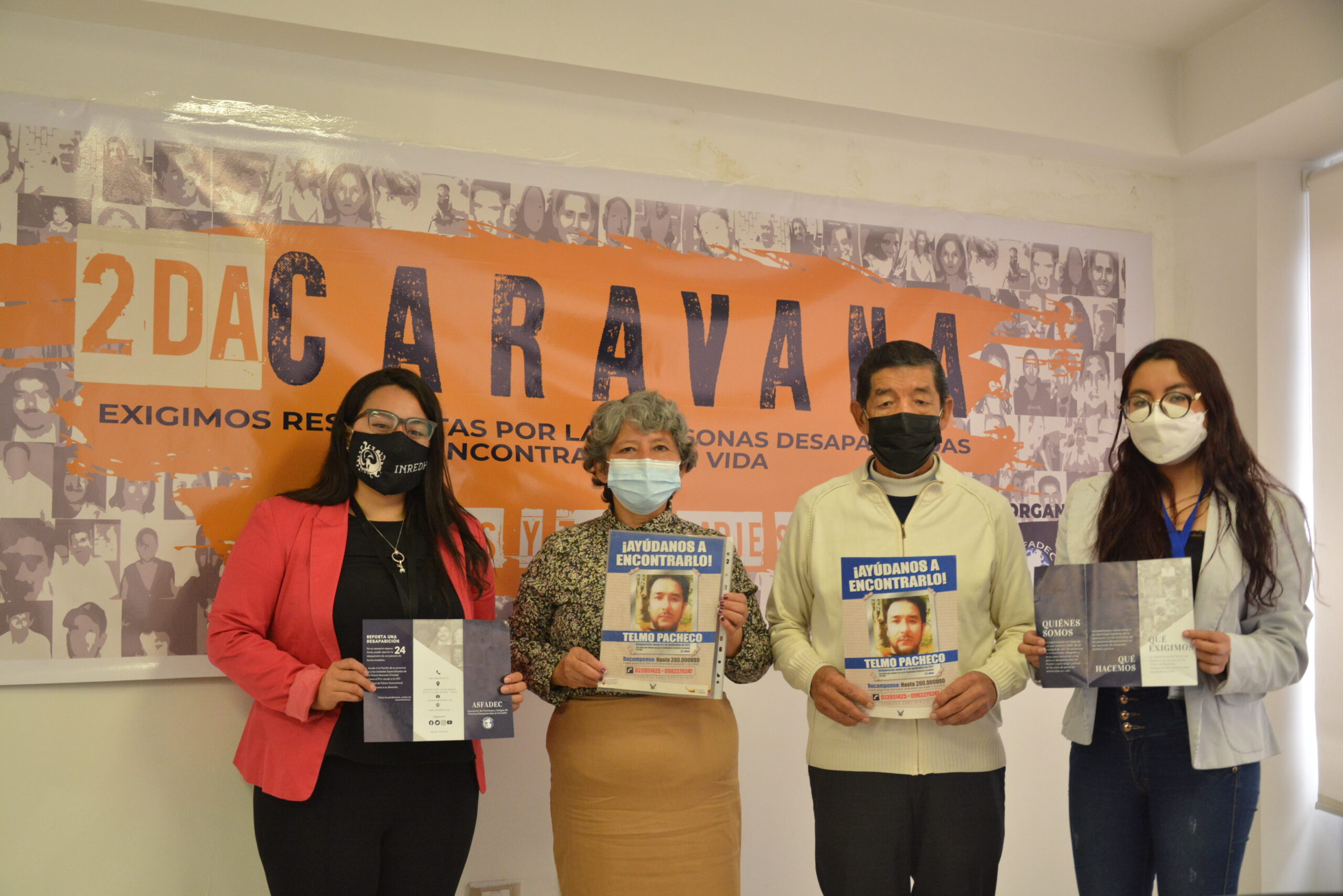 La Segunda Caravana por las personas desaparecidas denuncia inconsistencias en las estadísticas del Estado