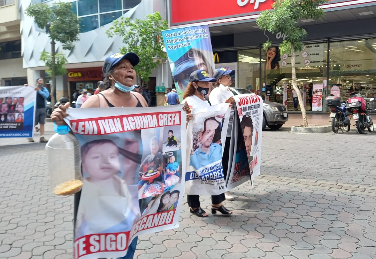 Dos años buscando al pequeño Leni Aguinda, desaparecido en Sucumbíos