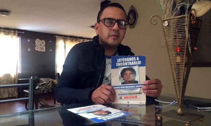 18 años sin su padre: el caso de René Orlando Valenzuela