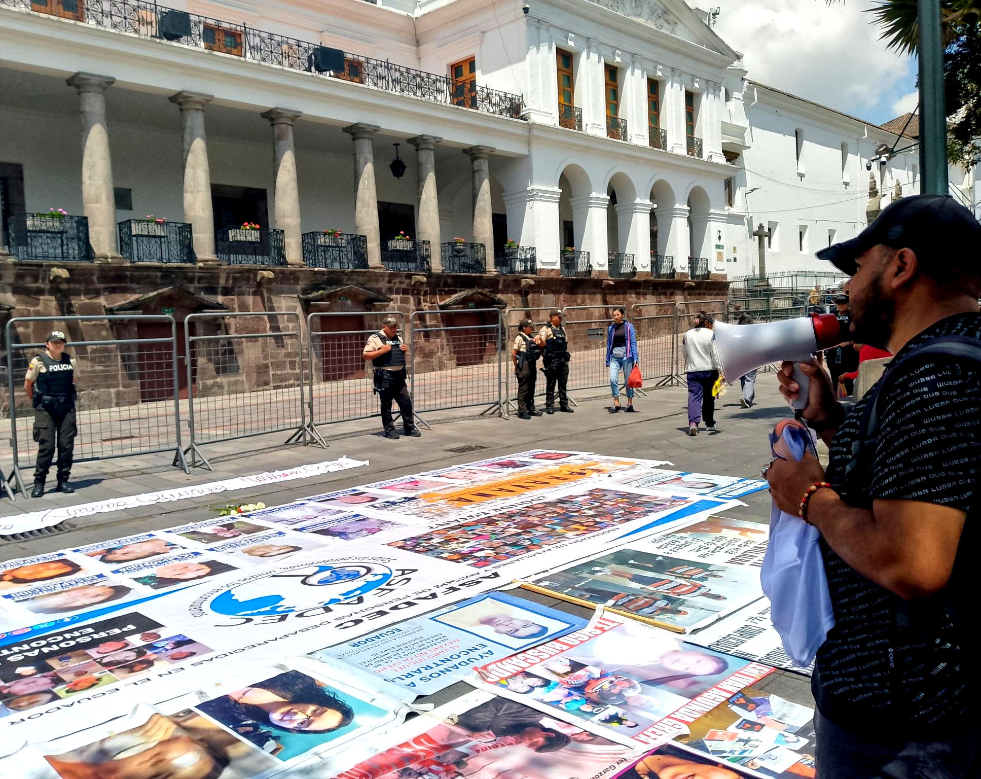 Segundo plantón del año por las personas desaparecidas y localizadas sin vida